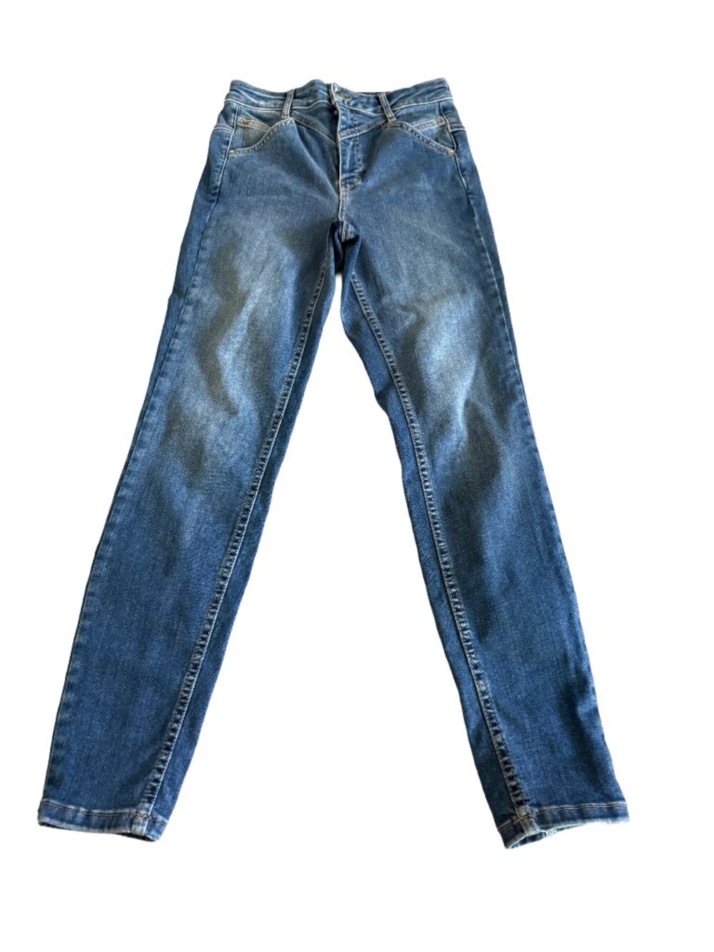 We The Free Riley Seamed Skinny Ankle Jeans Size 27
